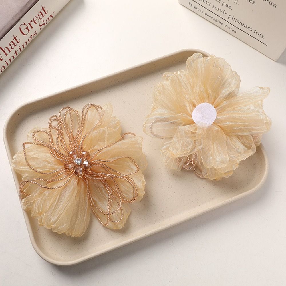 ผ้าออร์แกนซ่าประดับดอกไม้คริสต - Applique Patch Flower บทวิจารณ์และราคา