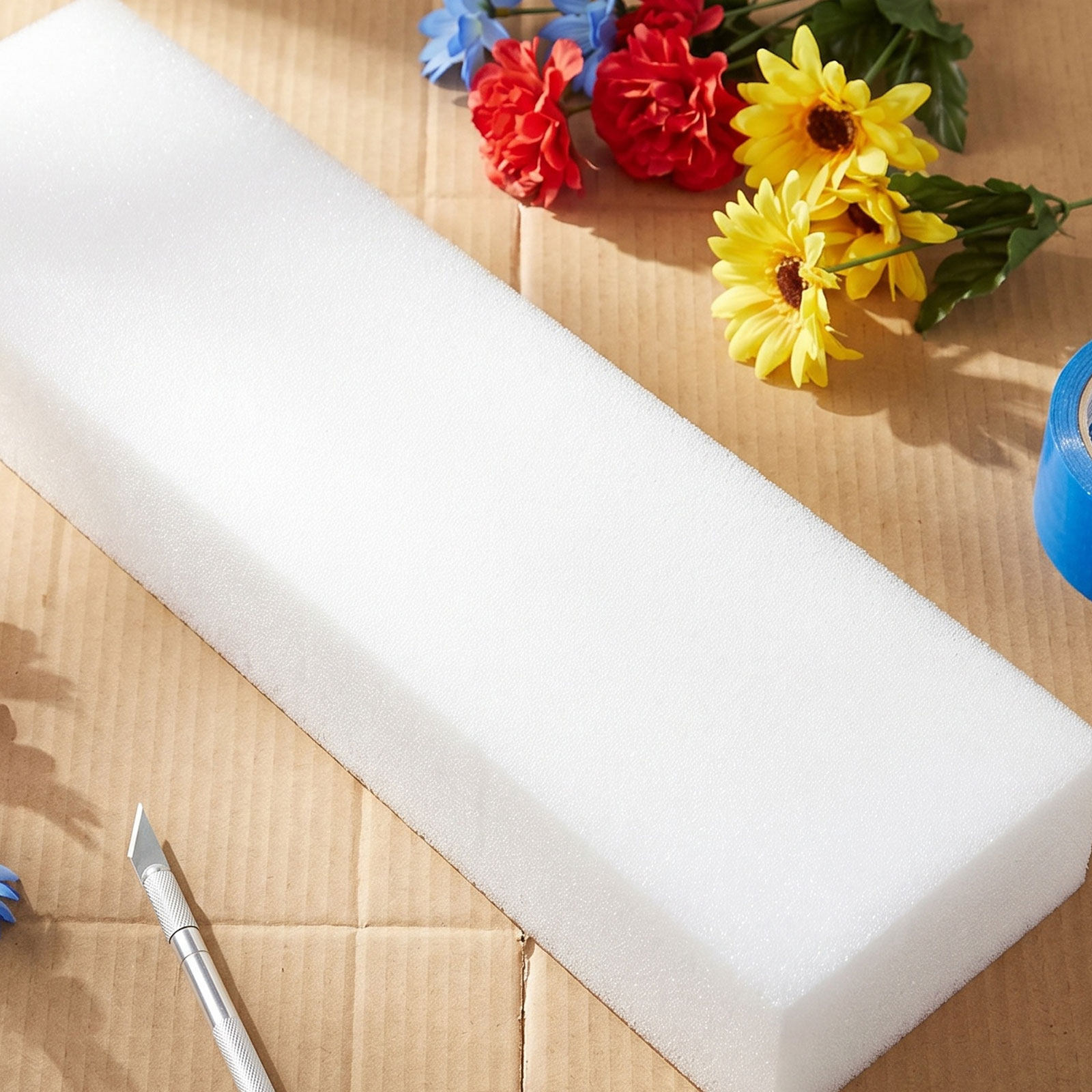โฟมดอกไม้ 4 ชิ้น สำหรับงานฝีมื - Embellishment Crafts บทวิจารณ์และราคา