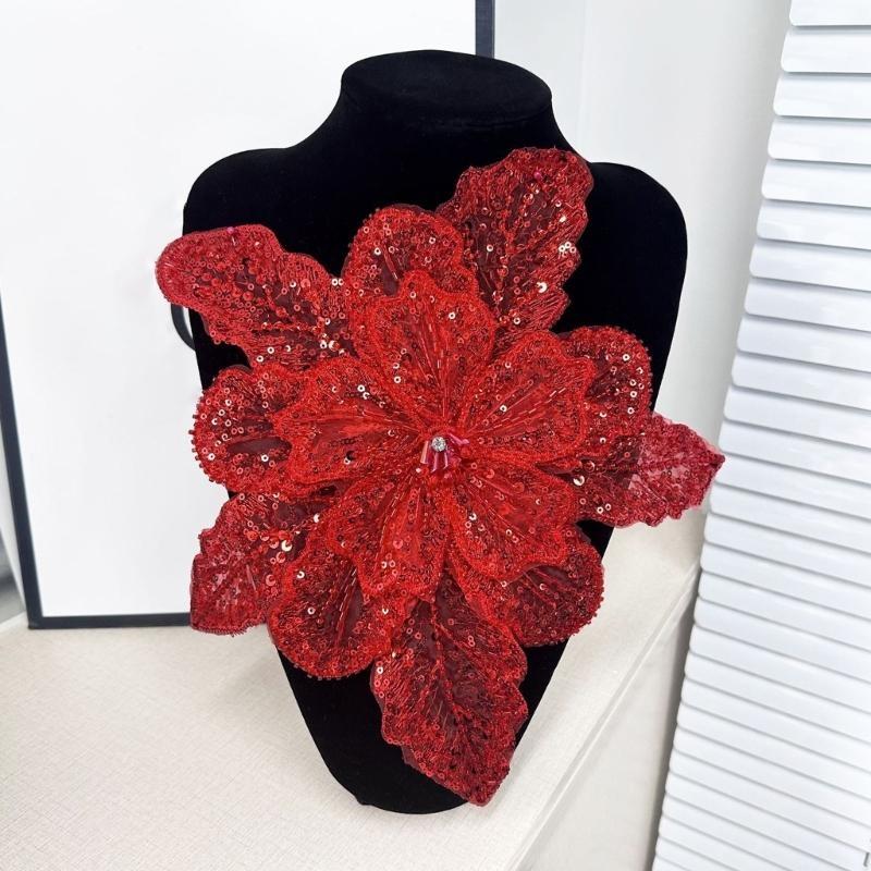 39BD ประดับด้วยเลื่อมดอกไม้ Ap - Applique Patch Flower บทวิจารณ์และราคา