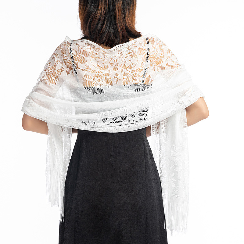 ชุดราตรีลูกไม้ลายดอกบางสไตล์เก - Tassel Fringe Trim บทวิจารณ์และราคา
