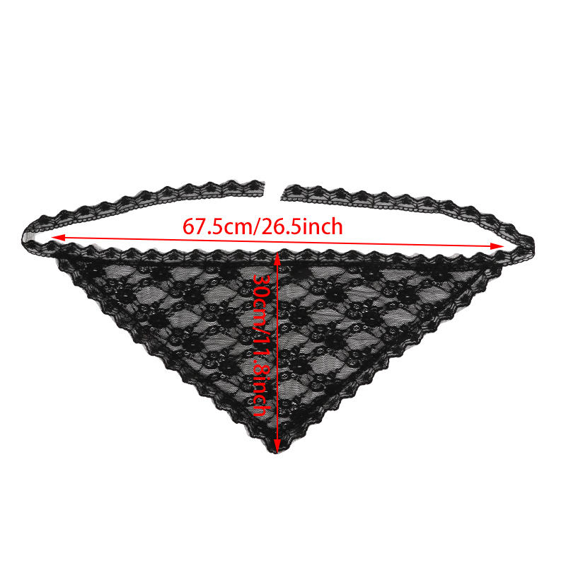 กระโปรงสั้นลูกไม้ทรงสามเหลี่ยม - Lace Ribbon Trim บทวิจารณ์และราคา