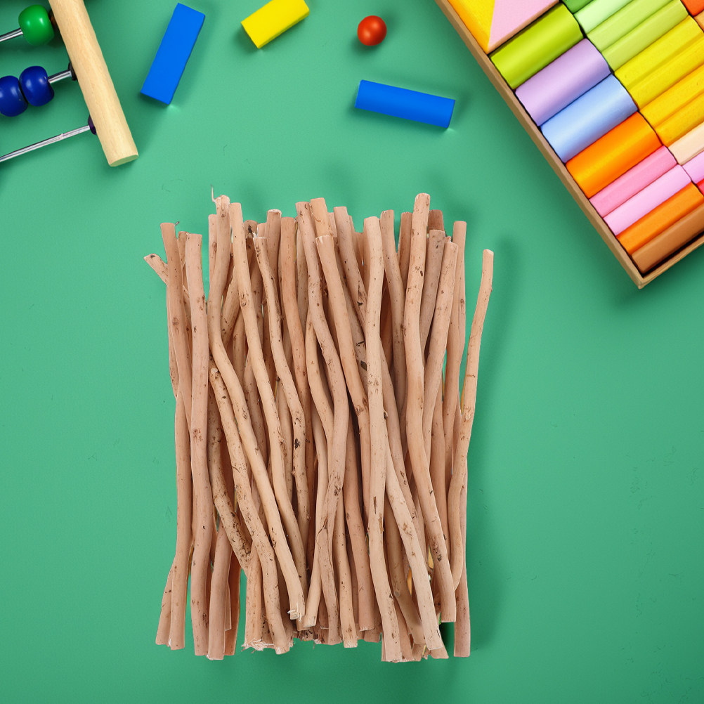กิ่งไม้เบิร์ชธรรมชาติ 50 ชิ้น  - Craft Embellishments บทวิจารณ์และราคา